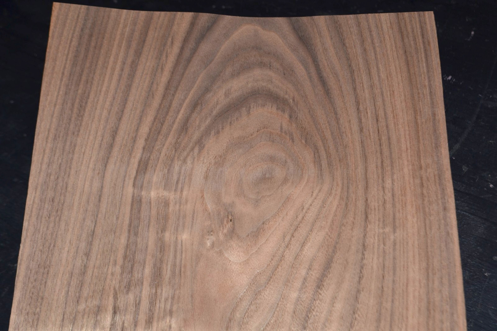 Walnut Raw Wood Veneer Sheet 12.5 x 27 inches 1/42nd thick              42082-07