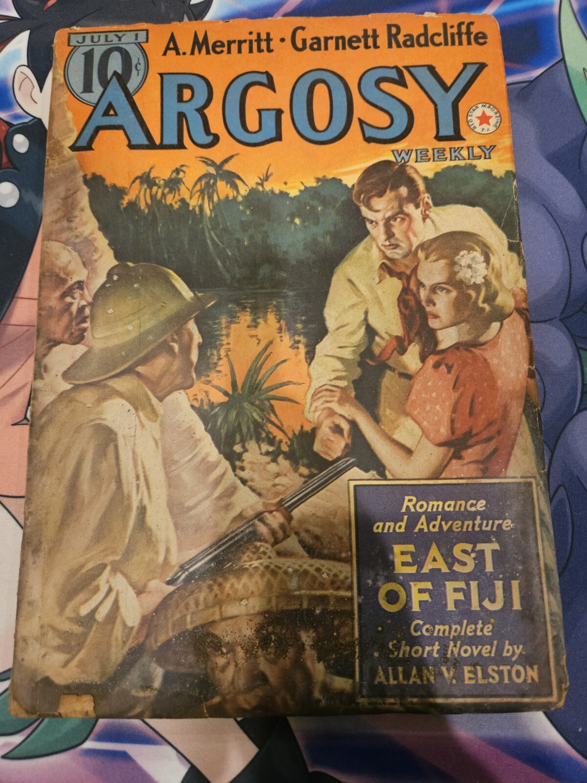 Vintage Pulp Argosy Part 4: Argosy Weekly Jul 1 1939 Vol. 291 #4 Vintage Pulp Argosy Part 4: Argosy Weekly Jul 1 1939 Vol. 291 #4