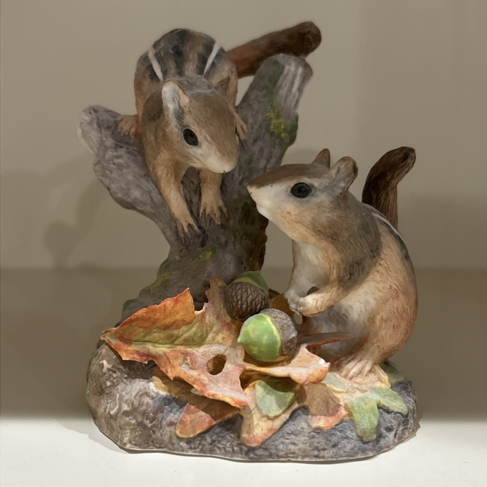 Chipmunks in Autumn National Wildlife Federation Limited Ed. 1983 Richard Orr