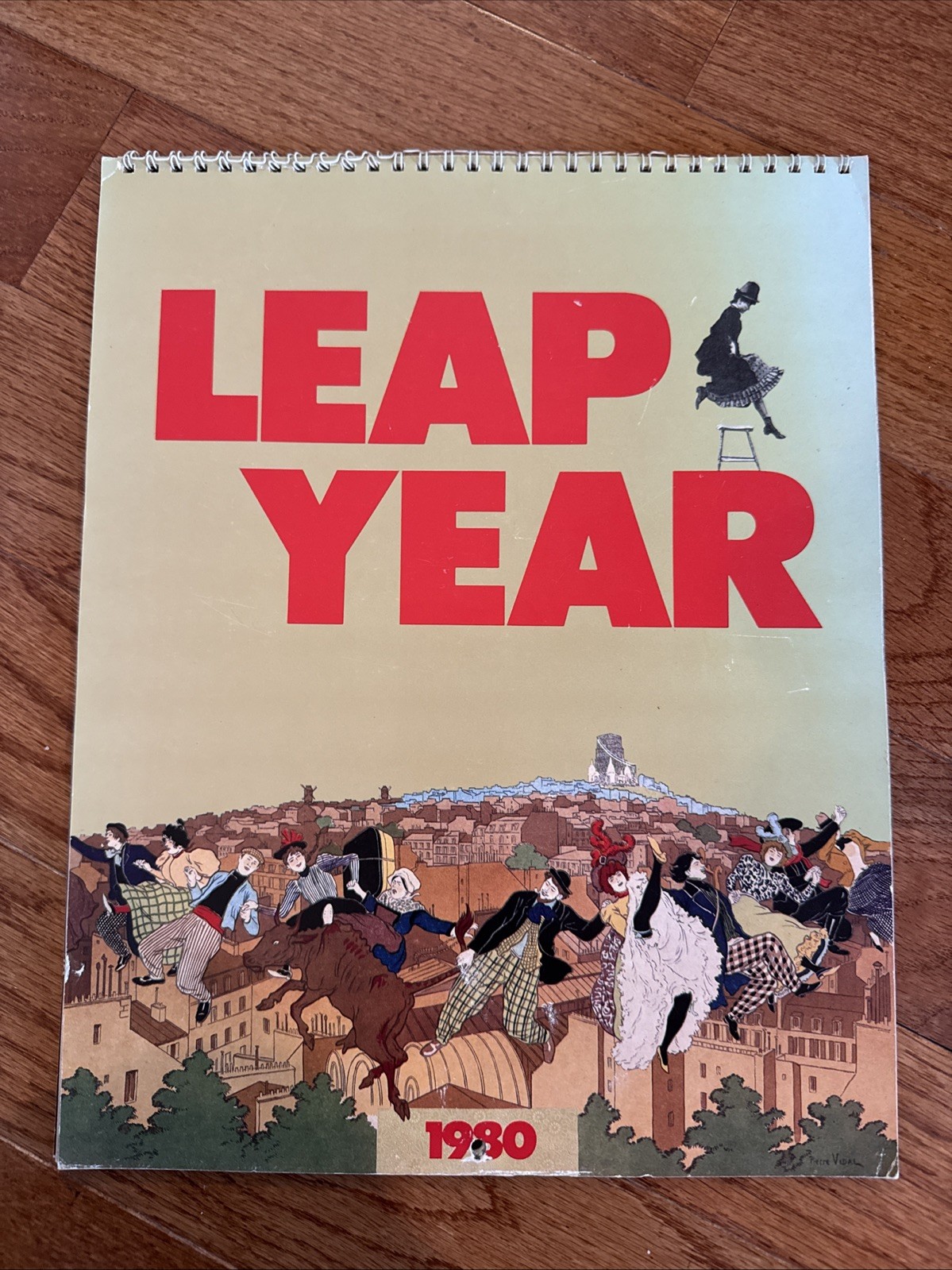 Original  Museum of Modern Art  1980 ‘Leap Year’ Wall Calendar Rare 10x13” MoMA