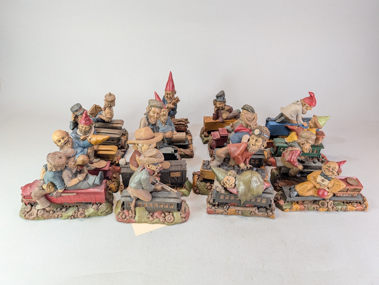 Tom Clark Gnome PS I Love You TRAIN SERIES SET OF 19 LOT Vintage