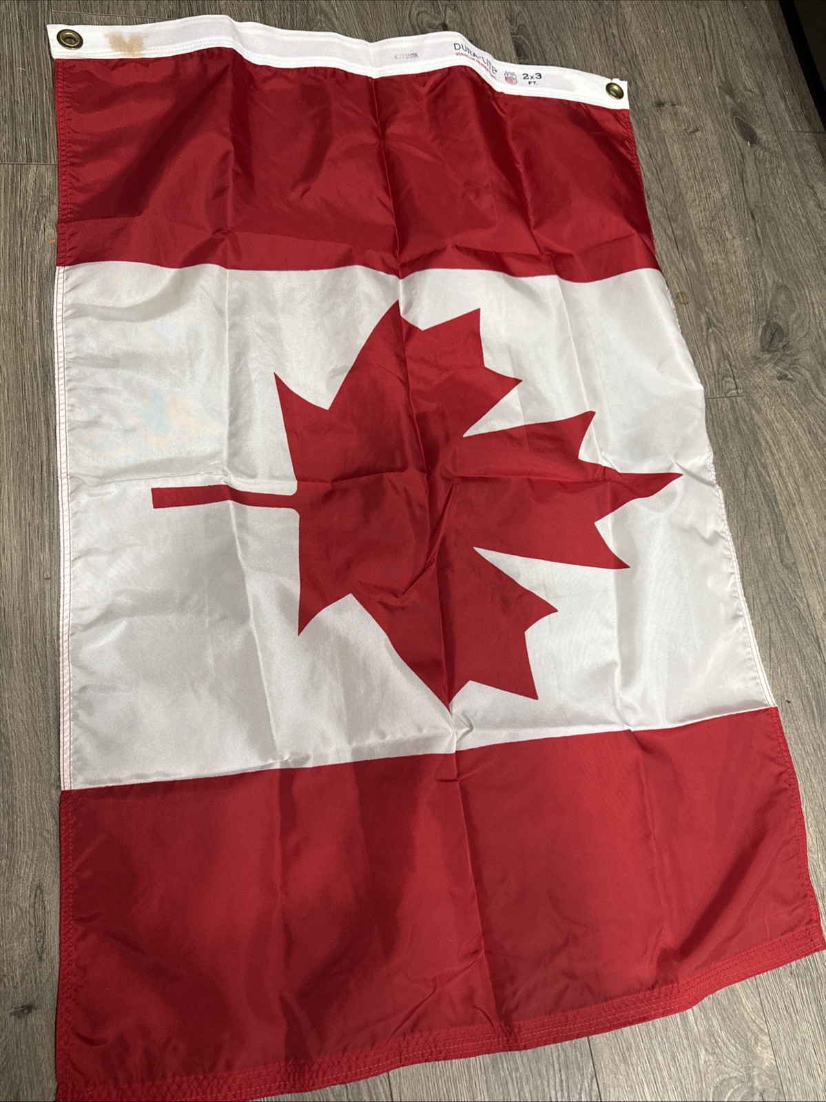 Vintage Dura Lite Flag 2x3 Canada