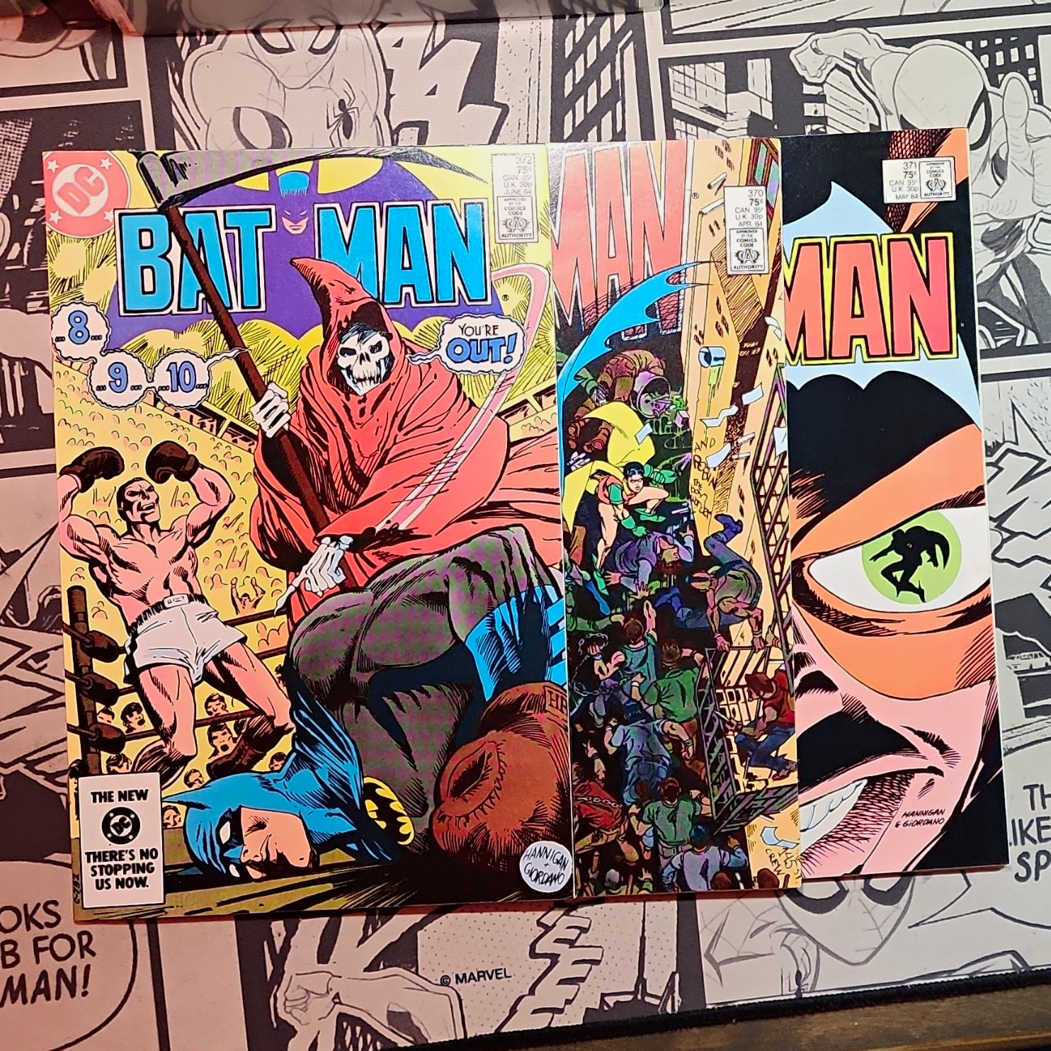 Batman 3 book lot #370,371,373 (1983) NM 