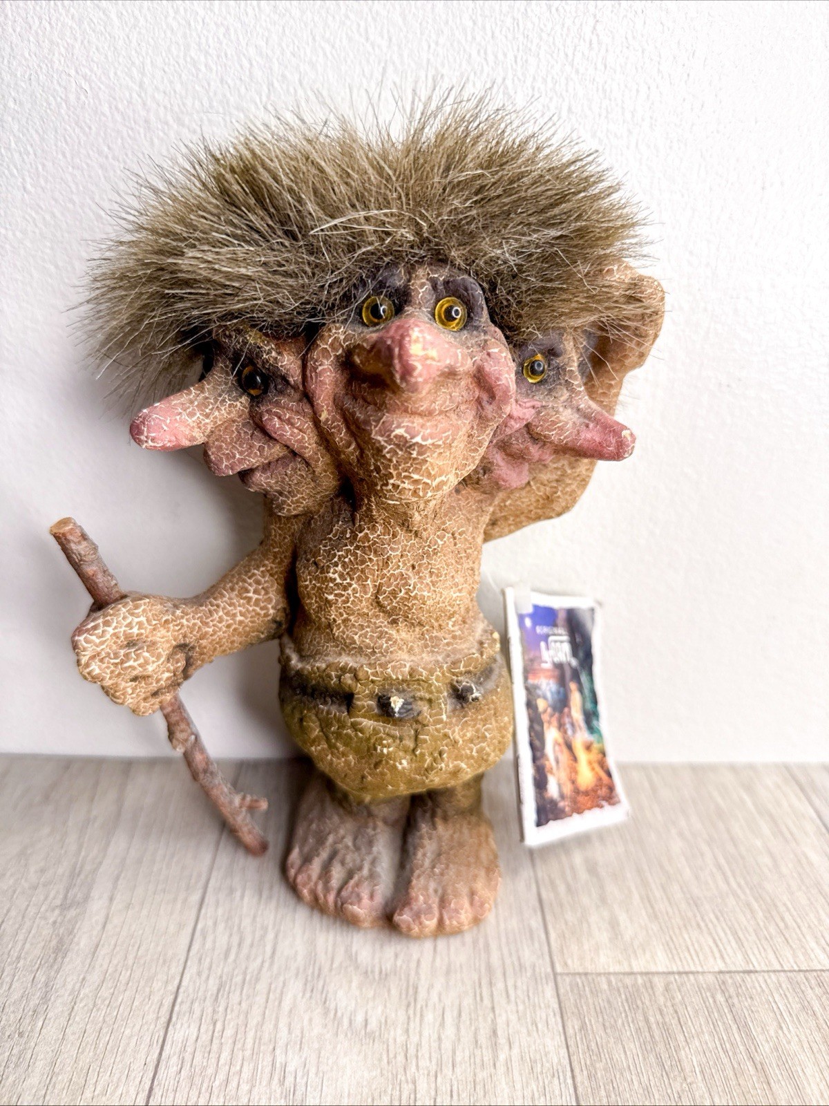 Nyform TROLL Norwegian 3 Headed 3 Heads Rare Vintage With Tags