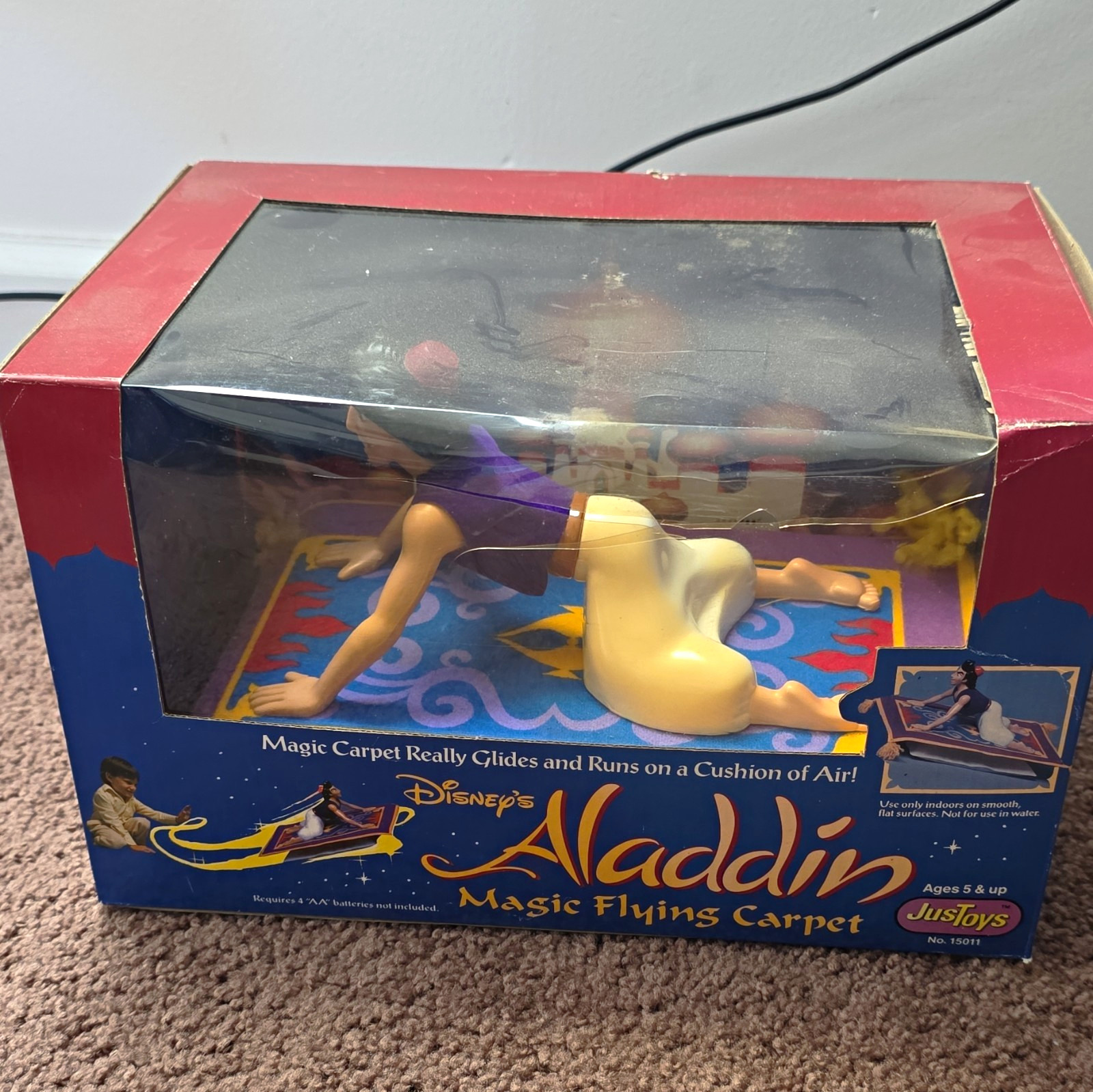 Justoys Disney Aladdin Magic Flying Carpet Toy - Disney Franchise