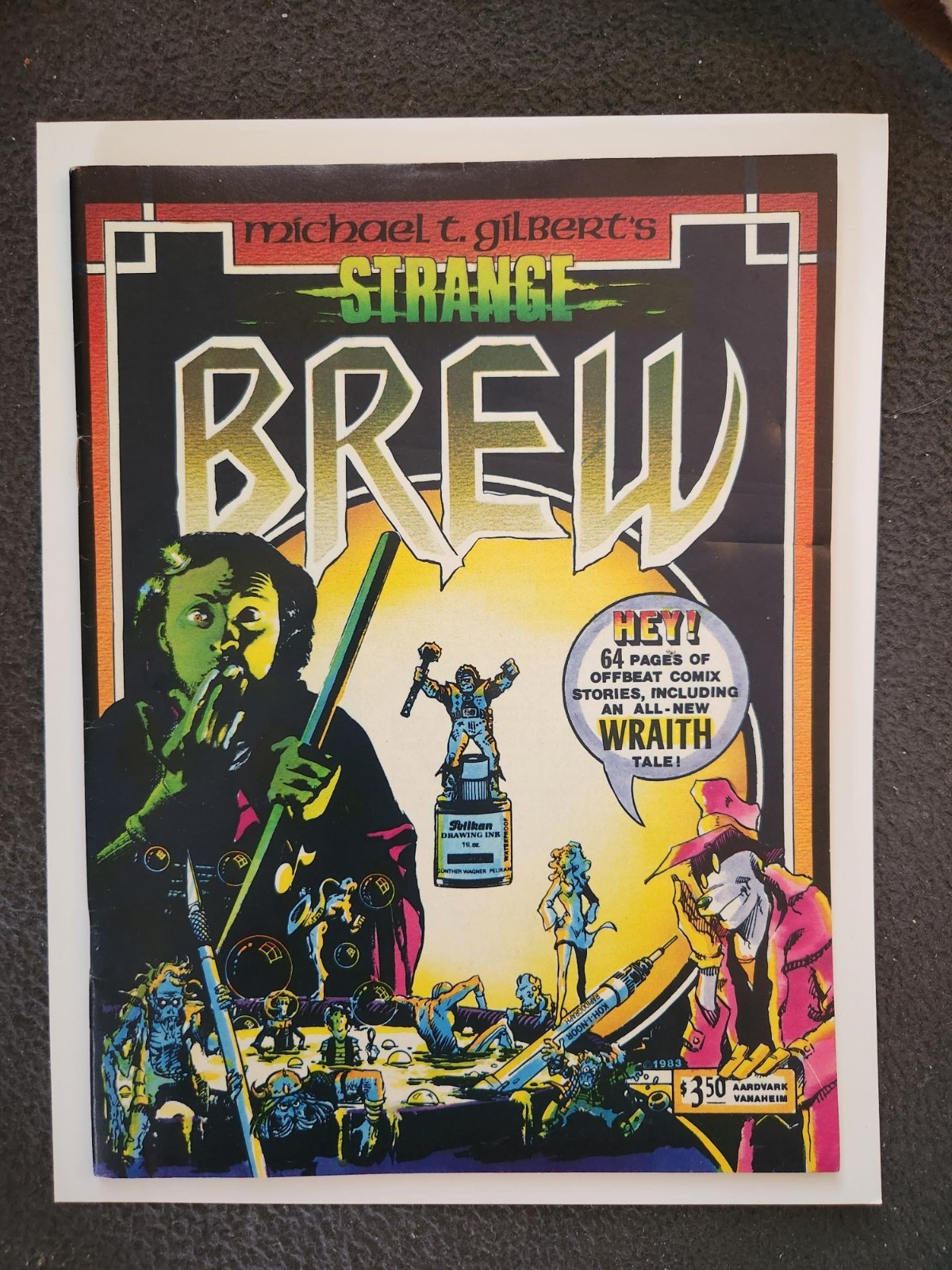 Strange Brew # 1 MICHAEL T. GILBERT 1982 HARVEY PEKAR-Excellent Condition