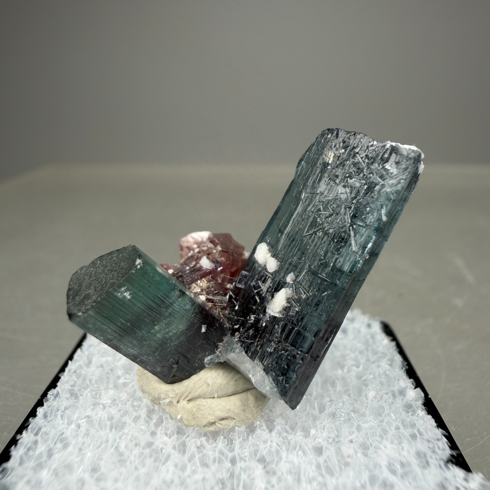 Nice Gemmy Blue Tourmaline Crystal Group: Minas Gerais, Brazil- Classic