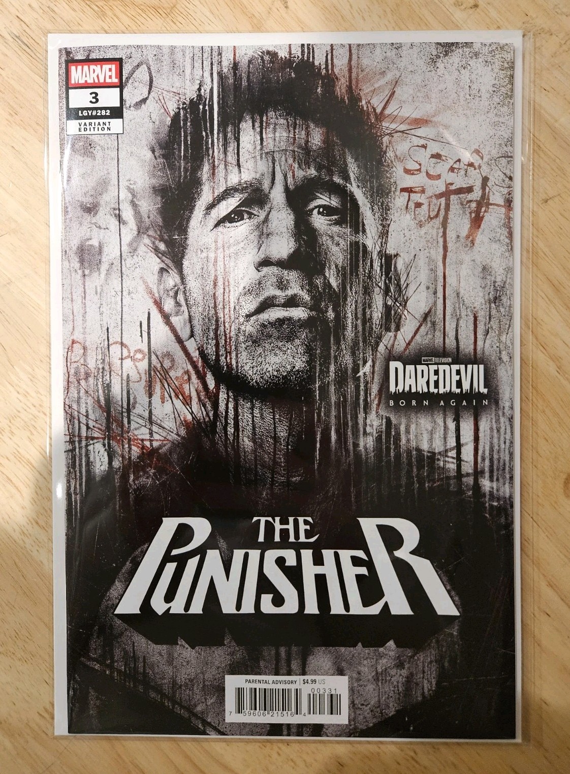 The Punisher #3 Marvel Television Variant Comic Jon Bernthal NM 2026