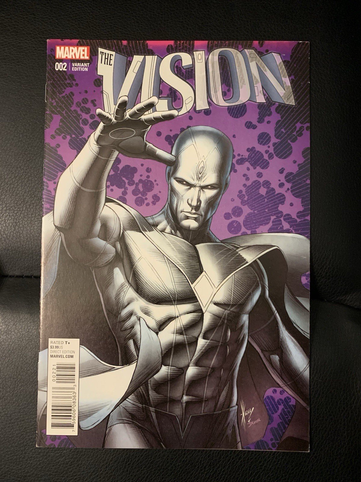 The Vision 2 (1:20) Variant NM-/NM 2015 Dale Keown Cover Marvel Vision Quest