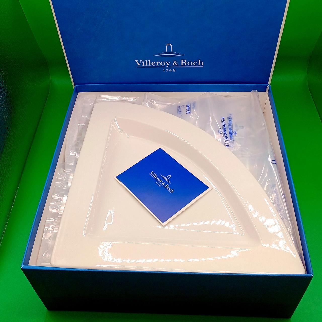VILLEROY&BOCH 4-piece dinner plate set
