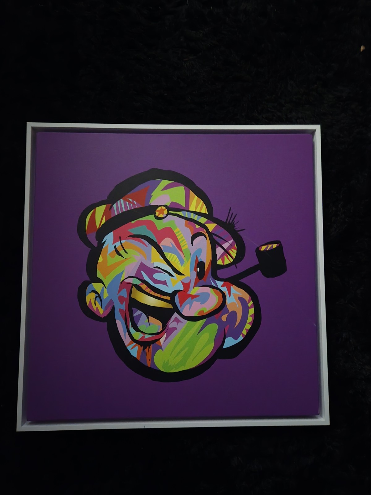 Popeye the Sailor Pop Art  Canvas 2ft4inch