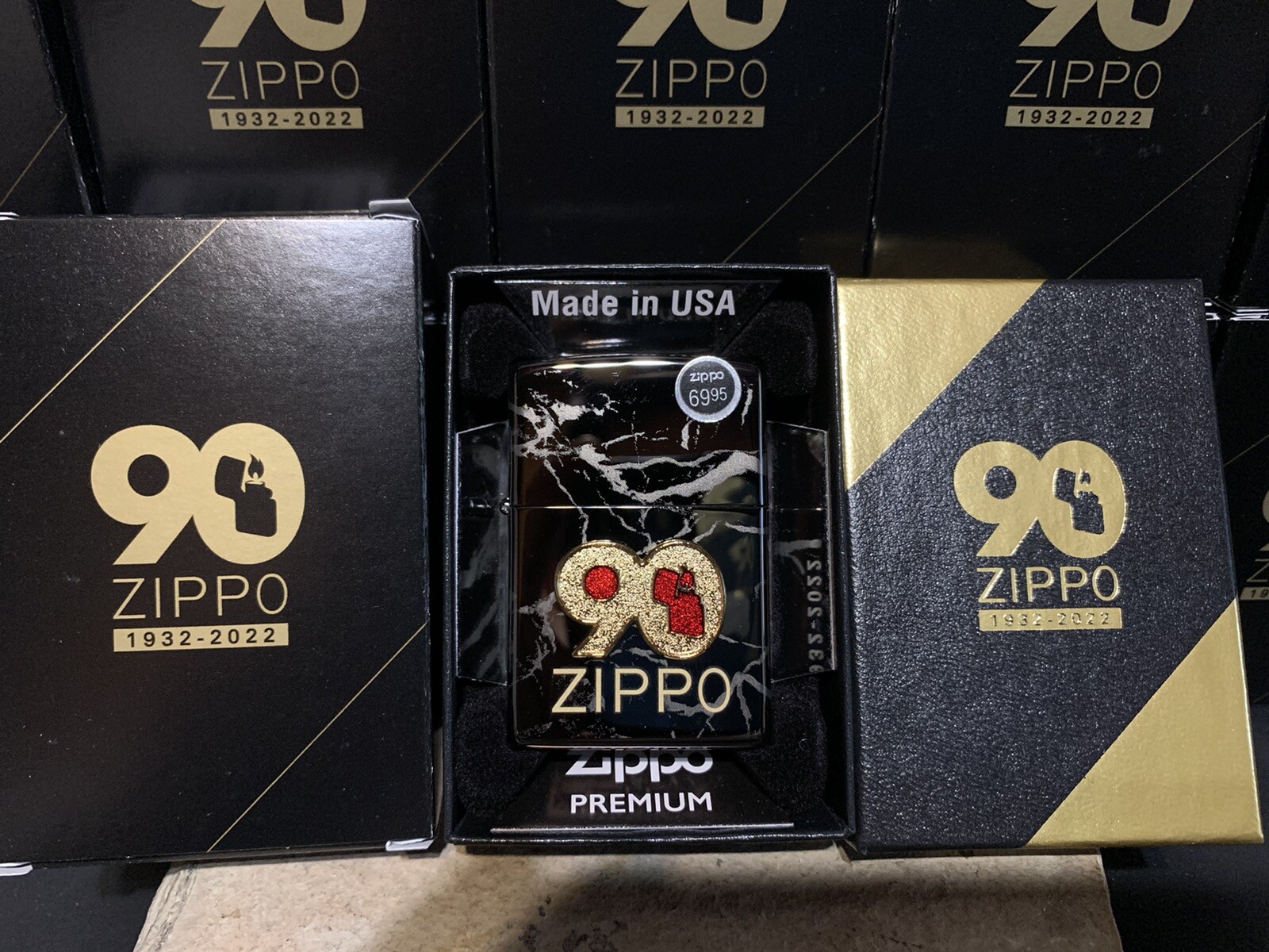 Zippo 90th Anniversary 1932-2022 Commerative - 49864