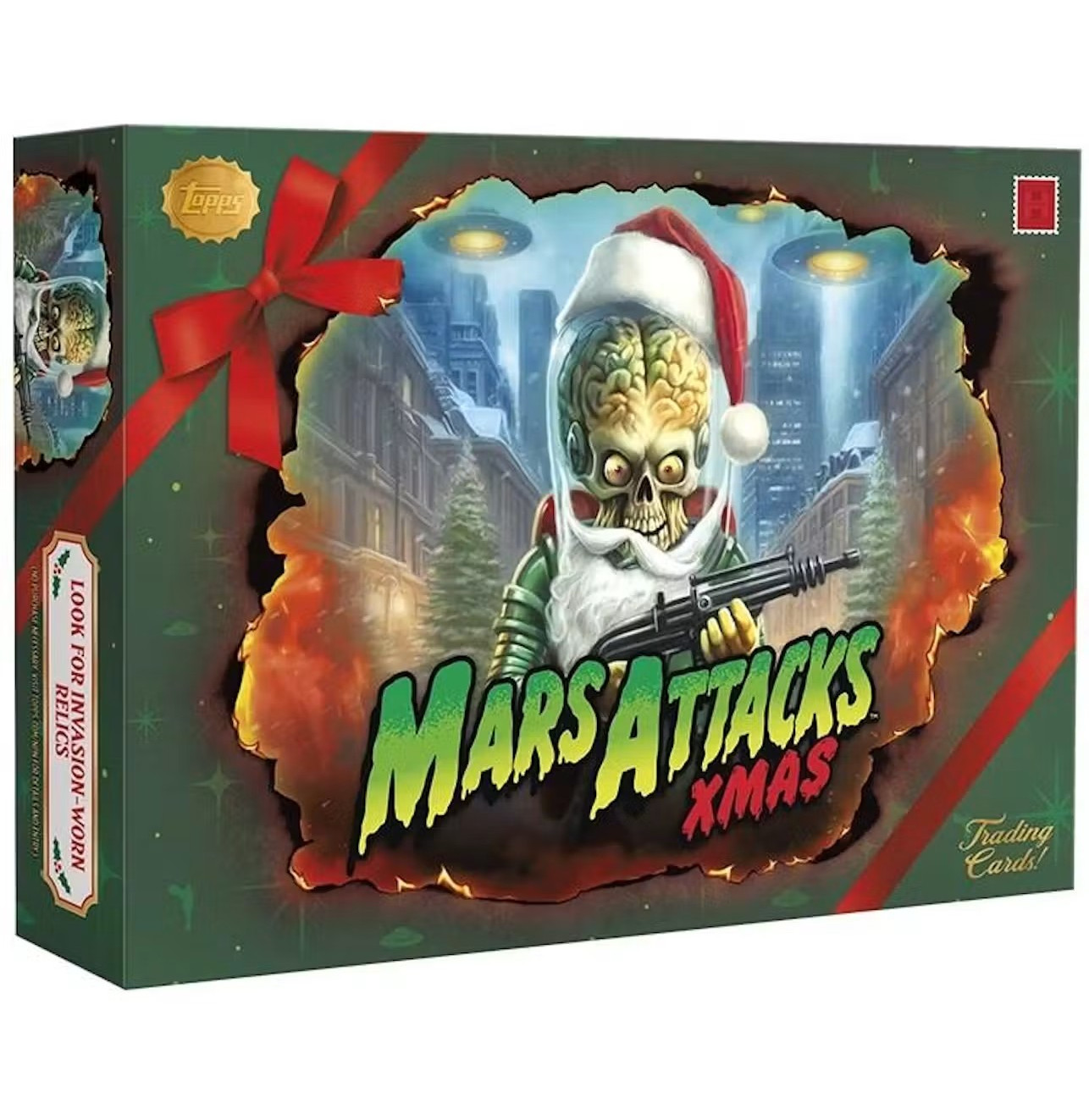 2026 TOPPS MARS ATTACKS CHRISTMAS XMAS HOBBY BOX NEW SEALED 50 CARDS AUTOS