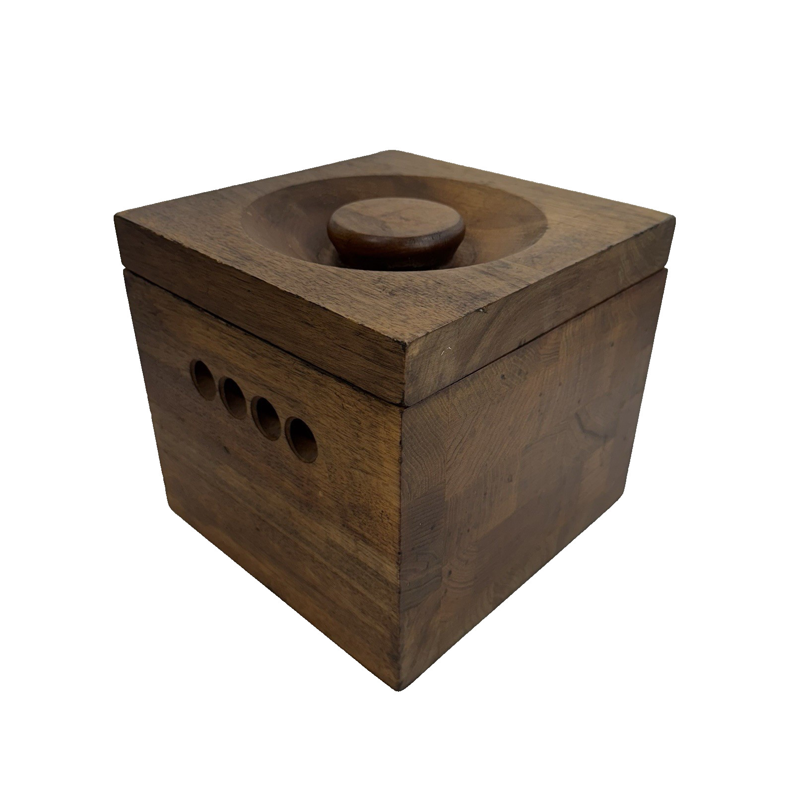 JK Adams Square Wood Ice Bucket Dorset, Vermont - See Details