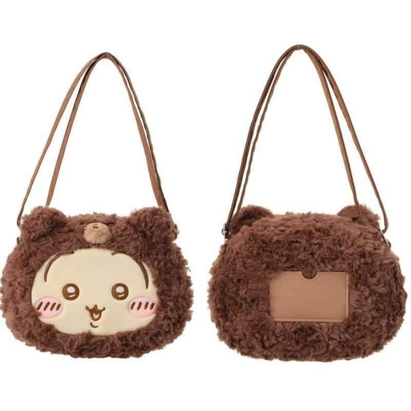 NEW Chiikawa Big Head Crossbody Shoulder Bag Usagi Hachiware