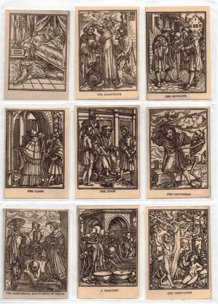 Hans Holbein's Dance Of Death 49- Folio Plate Set. RRParks 2011. Set #16 Of 100