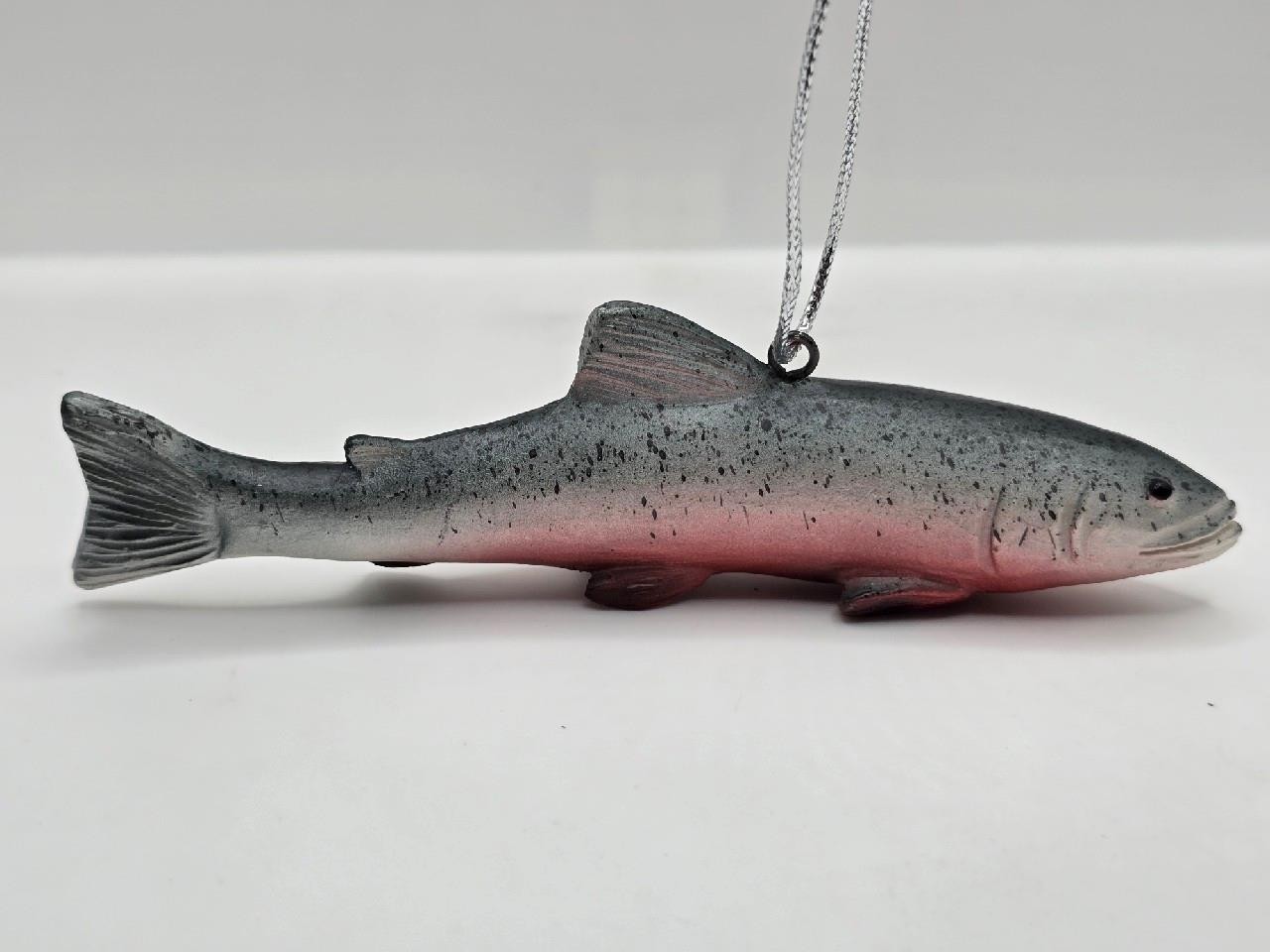 New Rainbow Trout Fish Christmas Tree Ornament Holiday Decoration