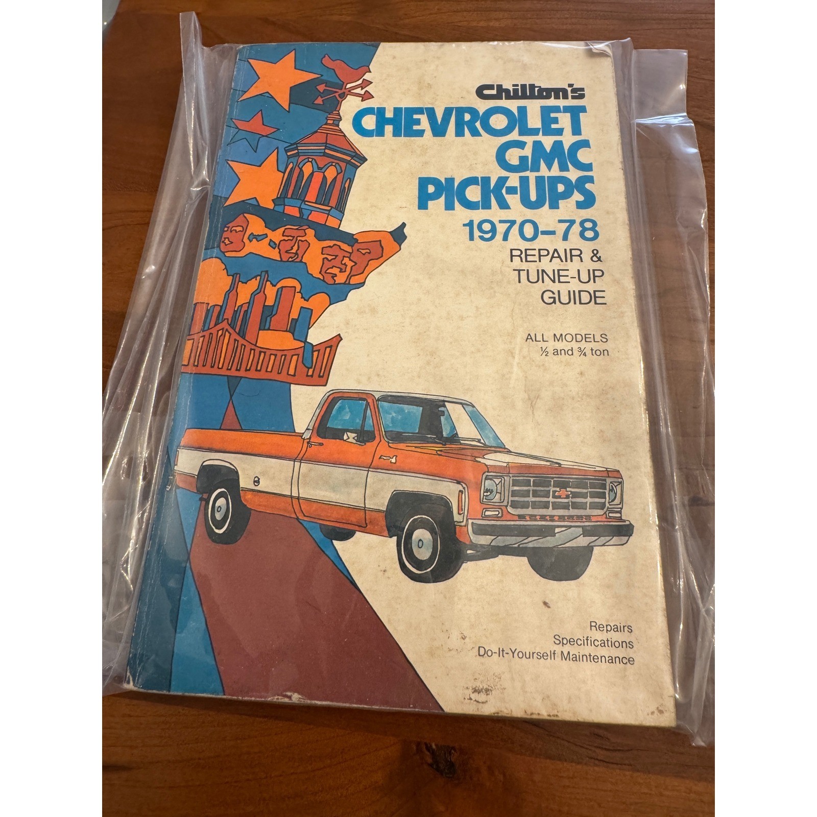 Chilton Chevrolet GMC Pick-Ups 1970-78 Repair Tune-Up Guide Manual 1/2 3/4 Ton
