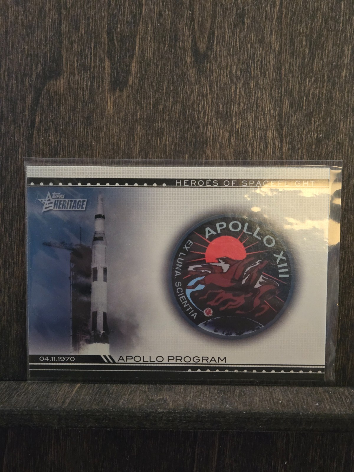 2009 Topps Heritage American Heroes Edition of Space Flight Apollo Program