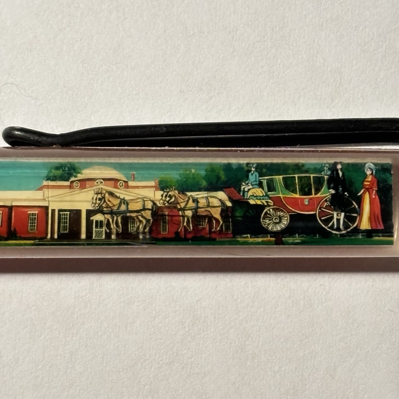 Monticello Home of Thomas Jefferson Virginia Floaty Pen Souvenir Horse Carriage