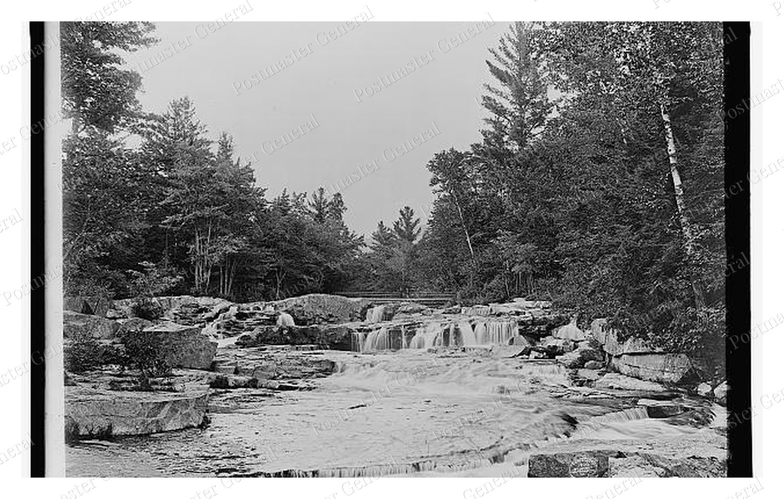 Jackson New Hampshire Jackson Falls Standard Postcard COPY RPPC