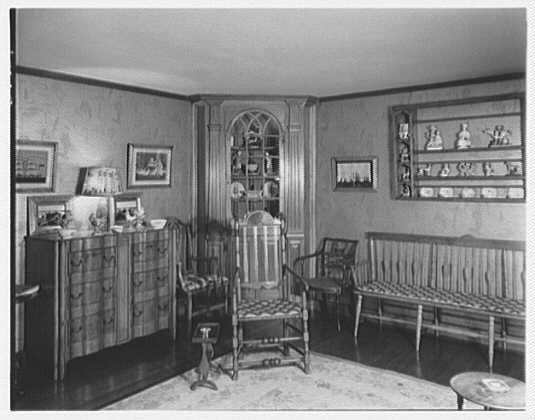 Photo:Bedford New York Maude K. Wetmore Residence Pine Room II 1900s