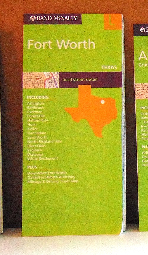 2005 Rand McNally Street Map of Fort Worth, Texas