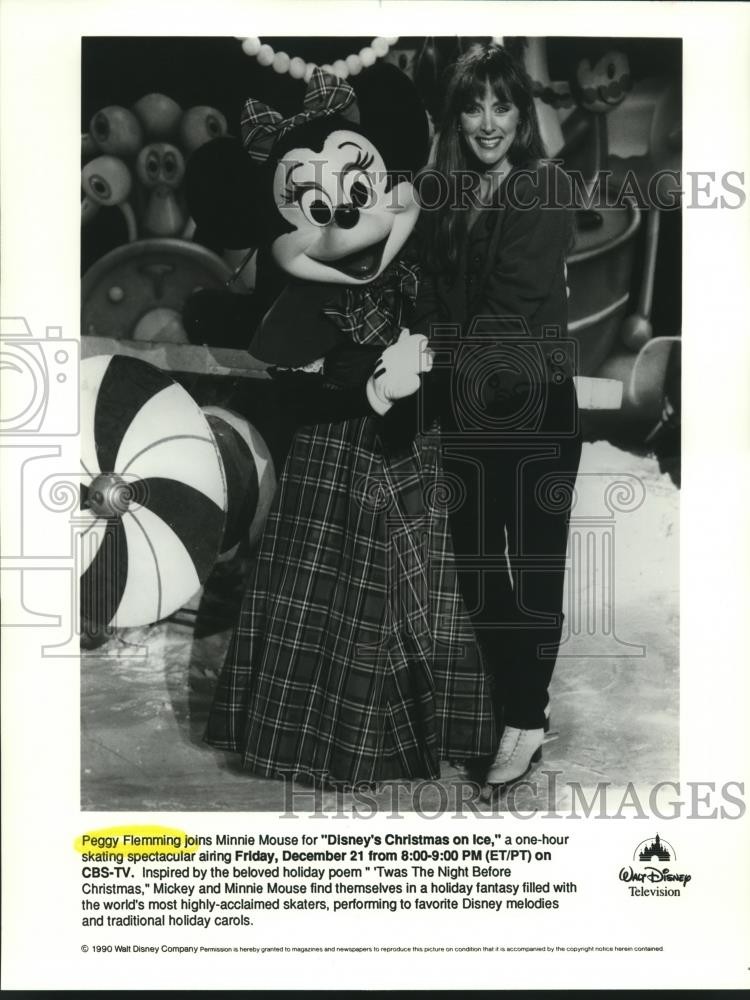 1991 Press Photo Peggy Fleming, 