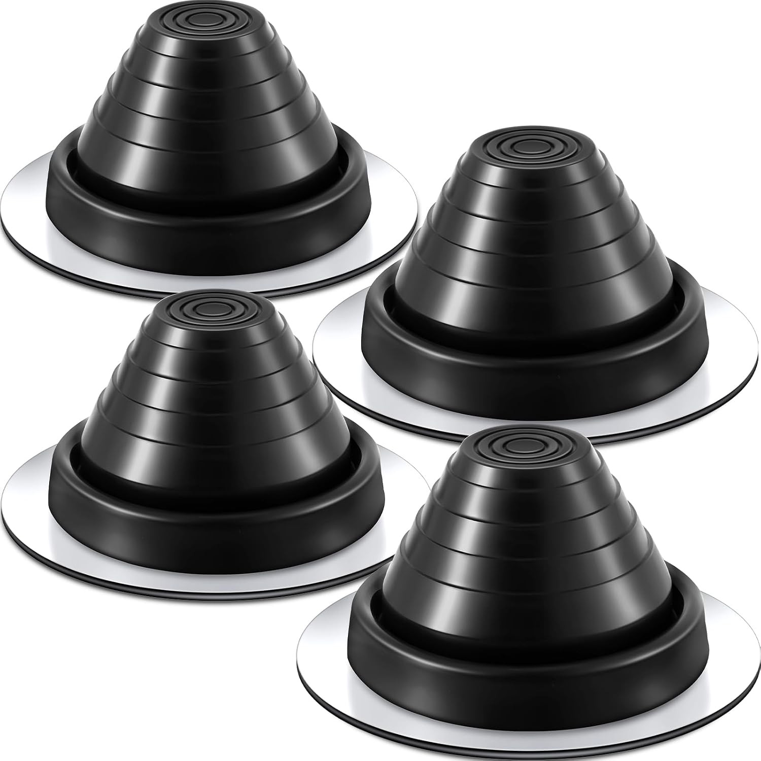 4 Pcs #3 Roof Pipe Vent Boot Od 1/4\