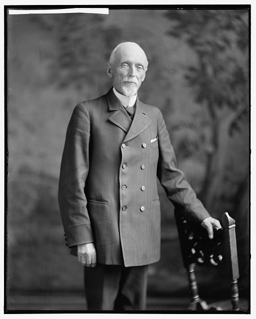 Photo:J.W.H. Reisinger Portrait 1900s Elderly Man Double Breasted Suit
