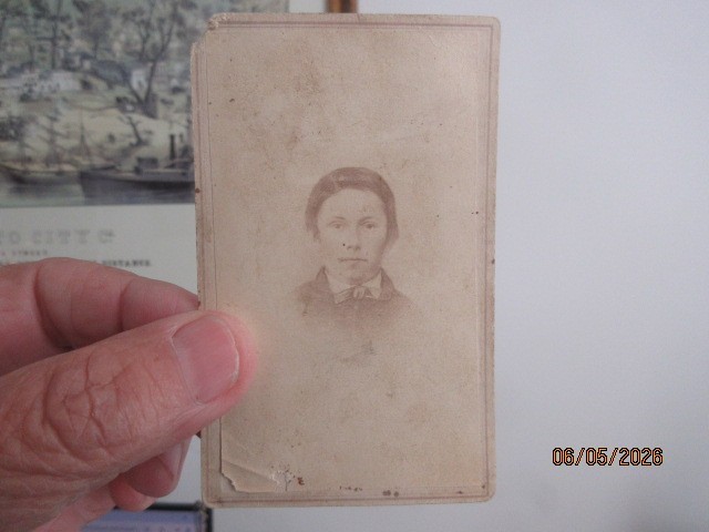 Vintage CDV of Child - Famous Person? Mathew Brady Photo Name on Back Vintage CDV of Child - Famous Person? Mathew Brady Photo Name on Back