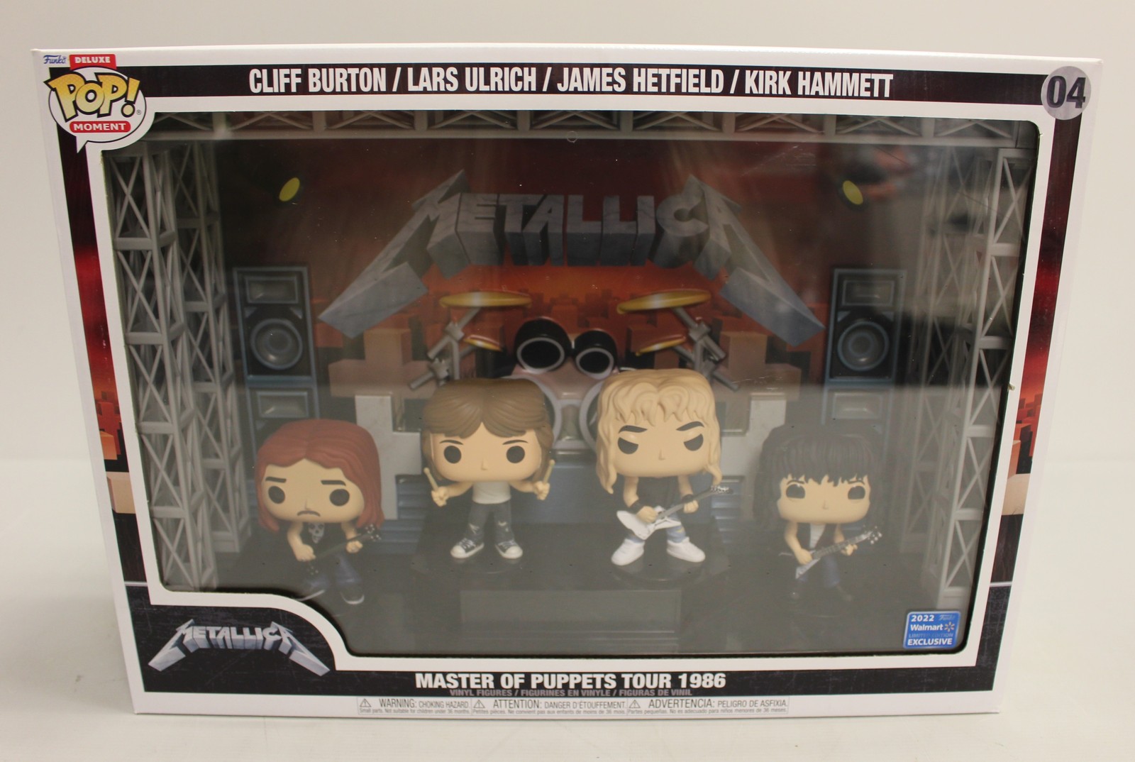 Funko Pop Moment Deluxe: Metallica Master of Puppets Tour 1986 #04 - New
