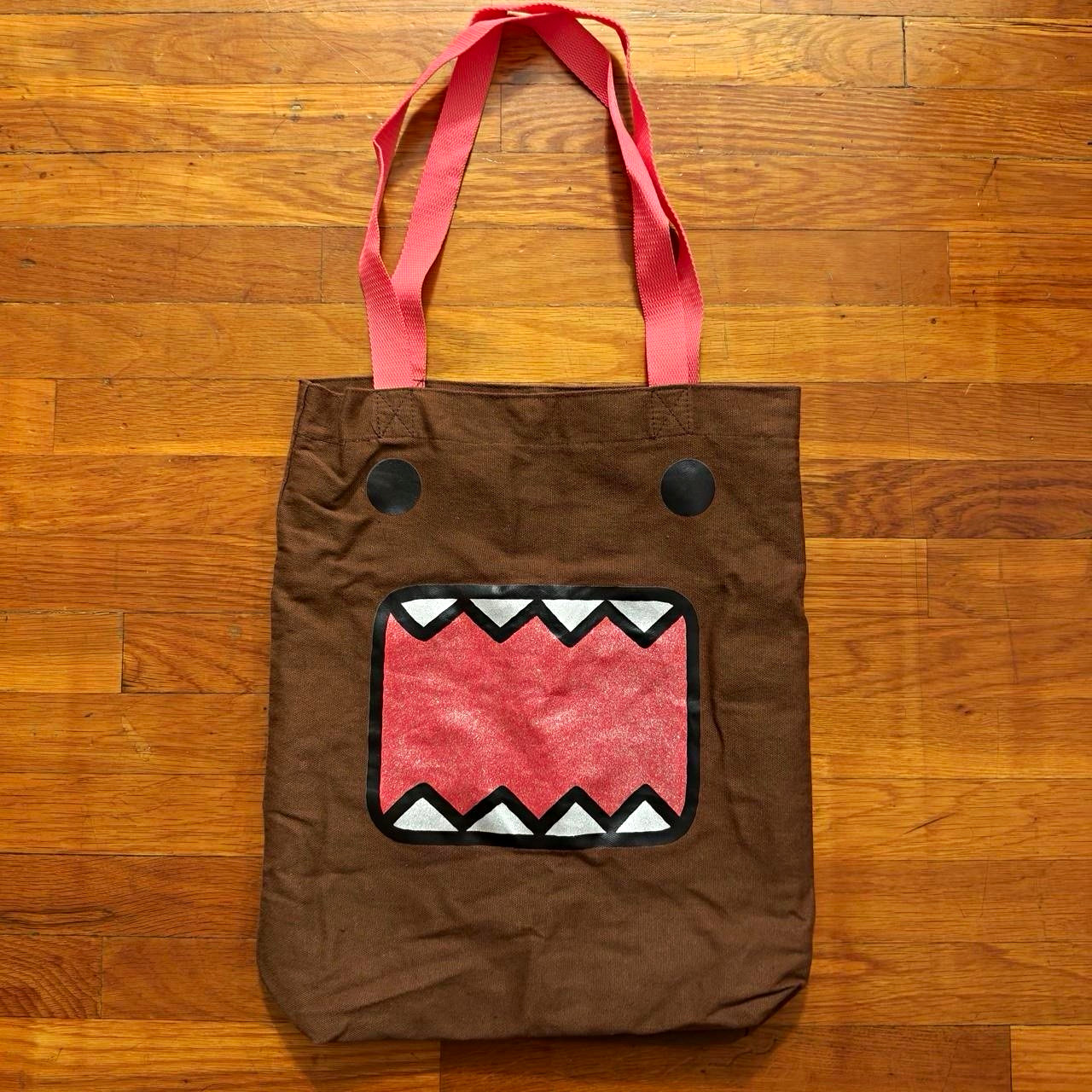 Official Domo Kun reversible all over print tote bag 2011