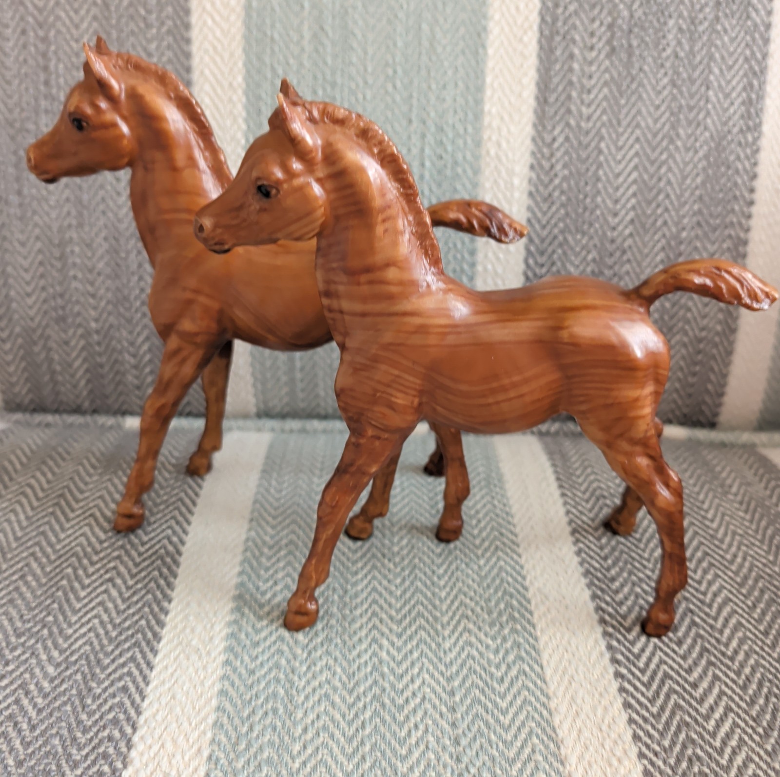 Vintage 59 60 Breyer Horses Woodgrain Proud Arabian Foals Traditional PAF *