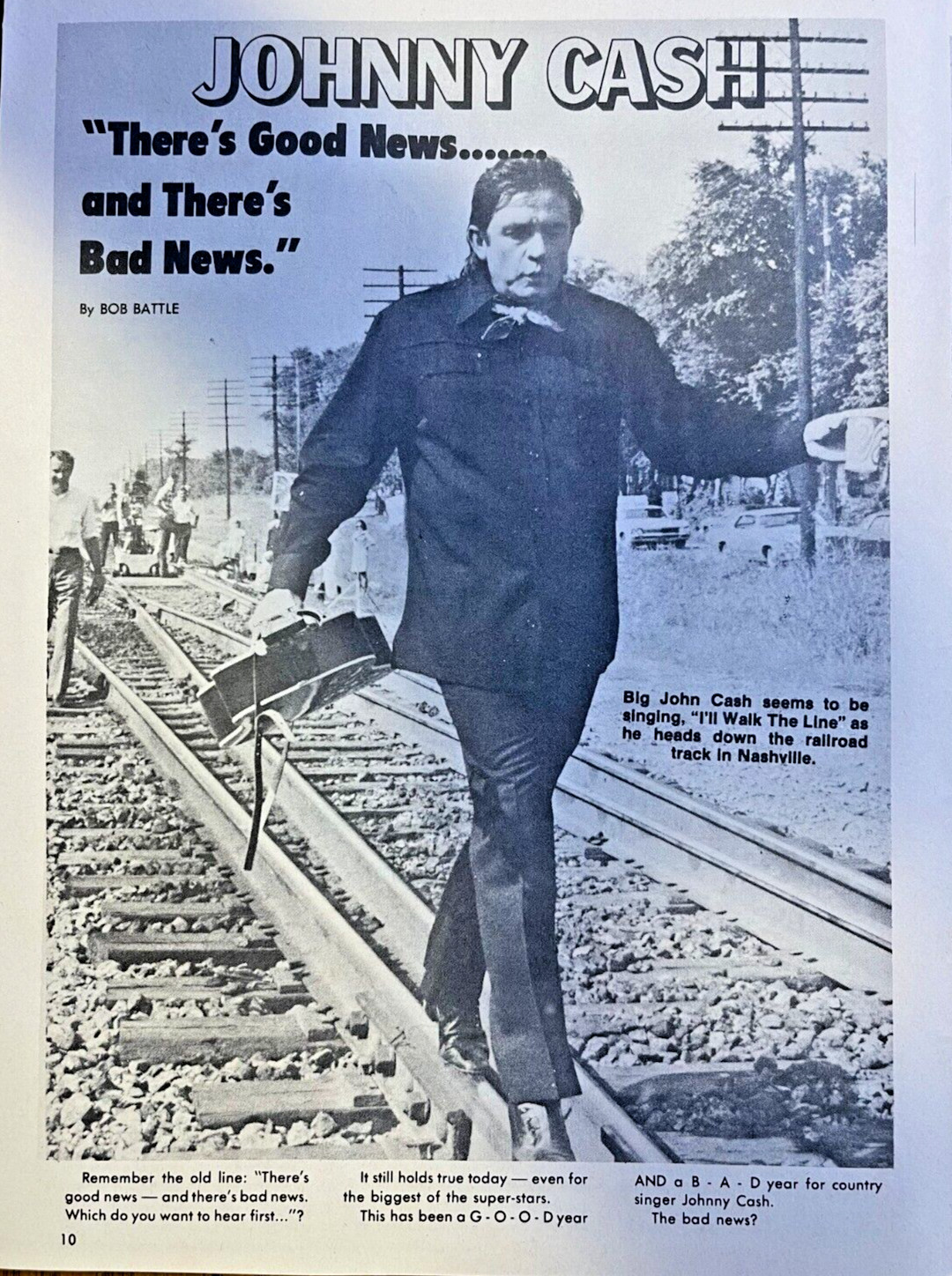 1976 Country Singer Johnny Cash 1976 Country Singer Johnny Cash
