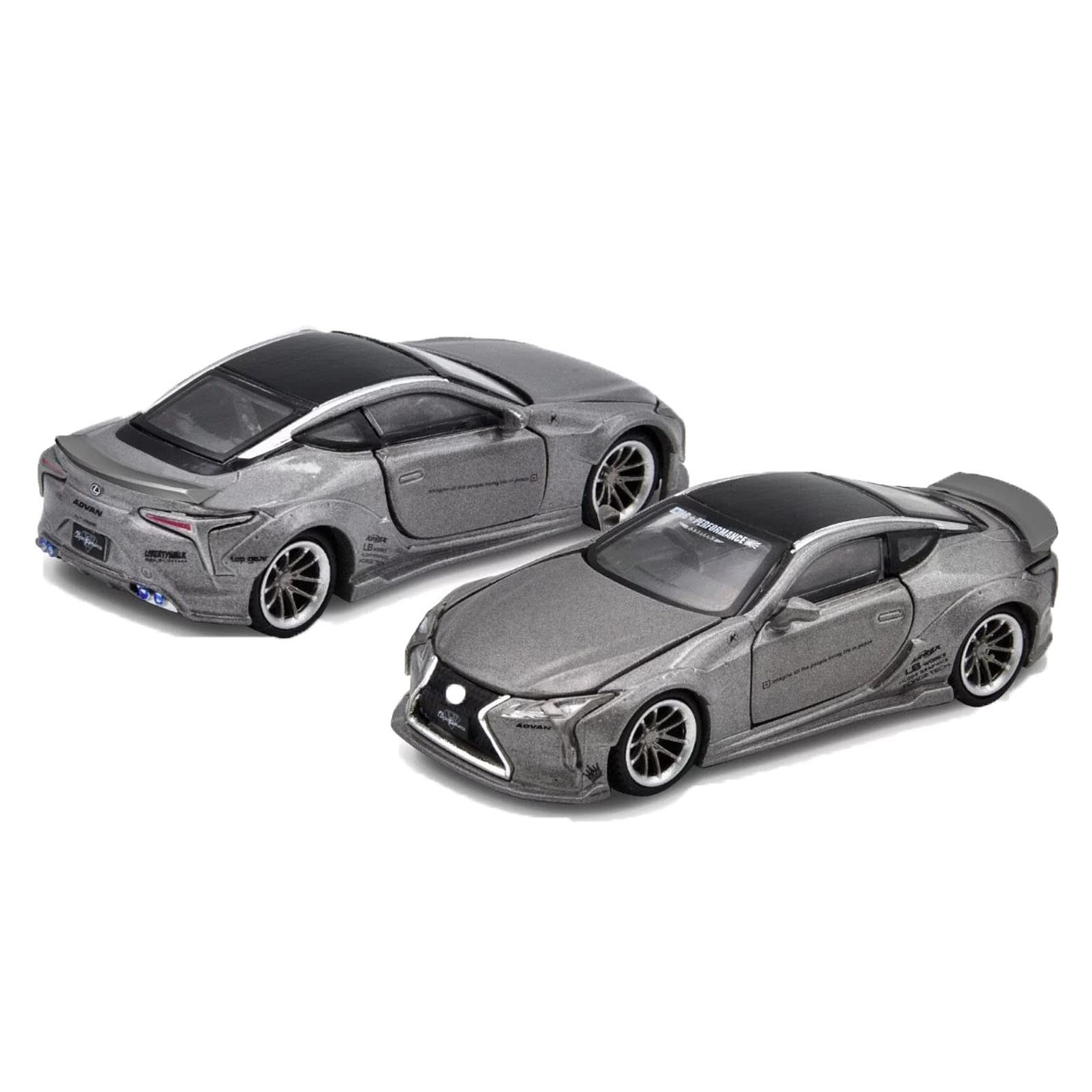 Era Car 1/64 Liberty Walk Lexus Lc500 Metal Silver_