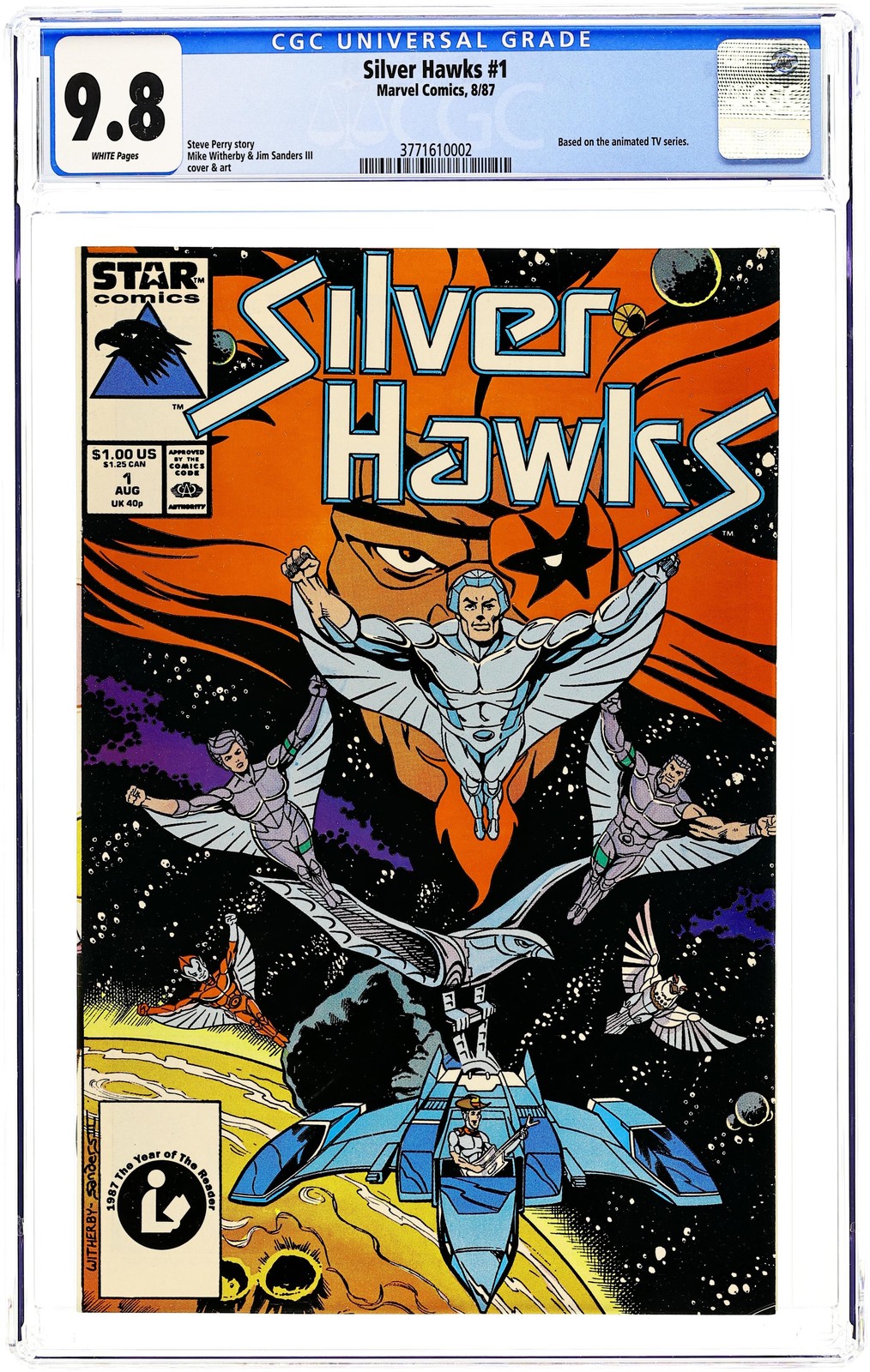 Silverhawks #1 CGC 9.8 1987 3771610002