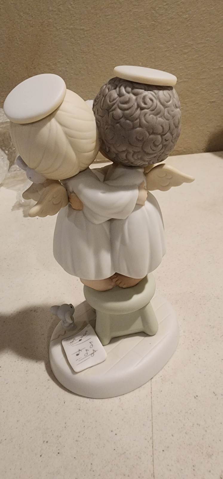 1991 Precious Moments Enesco Angels We Have Heard On High porcelain fig. w/box
