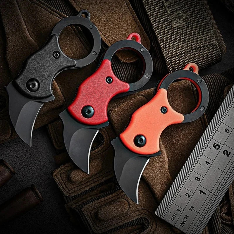 Eagle Claw Knife Mini Fox Knife Blade Outdoor EDC Folding Knife Locking Pocket