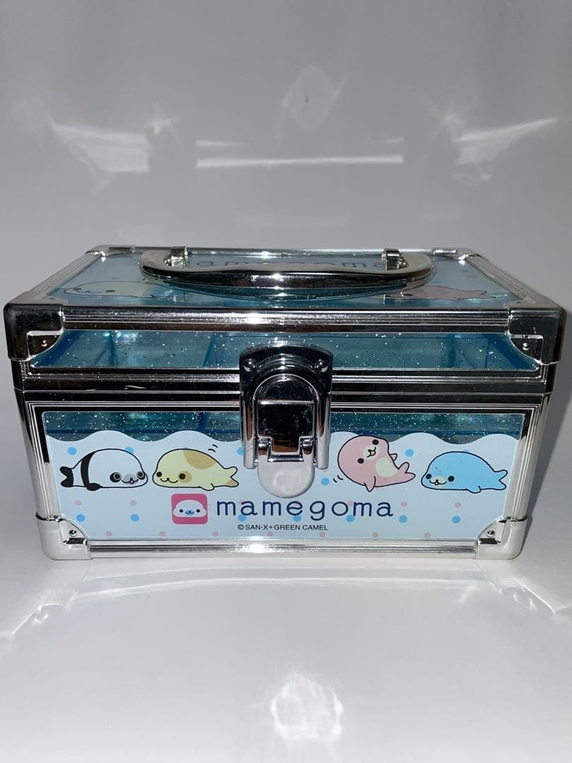 Mamegoma Storage Box Small Item Case San X Accessory Case Cute Seal Used