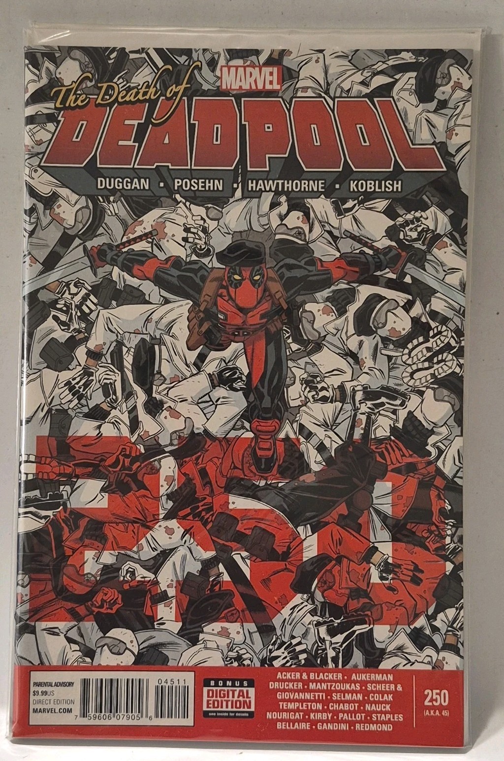 Deadpool 45A Nm Condition 2015 Deadpool 45A Nm Condition 2015
