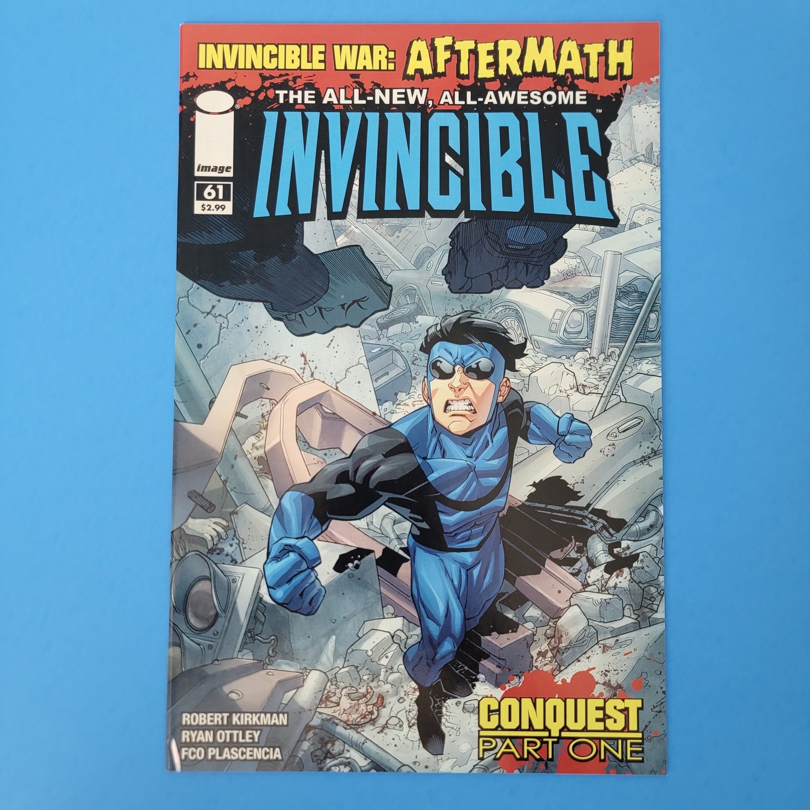 Invincible #61 Image Comics 2009 1st Conquest Part One Aftermath Kirkman Ottley
