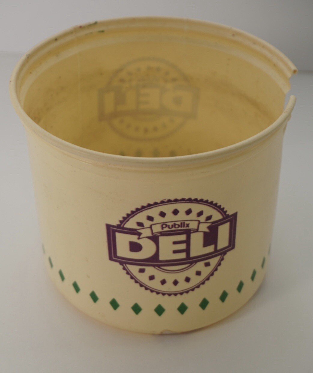 Vintage Publix Deli Pint Container