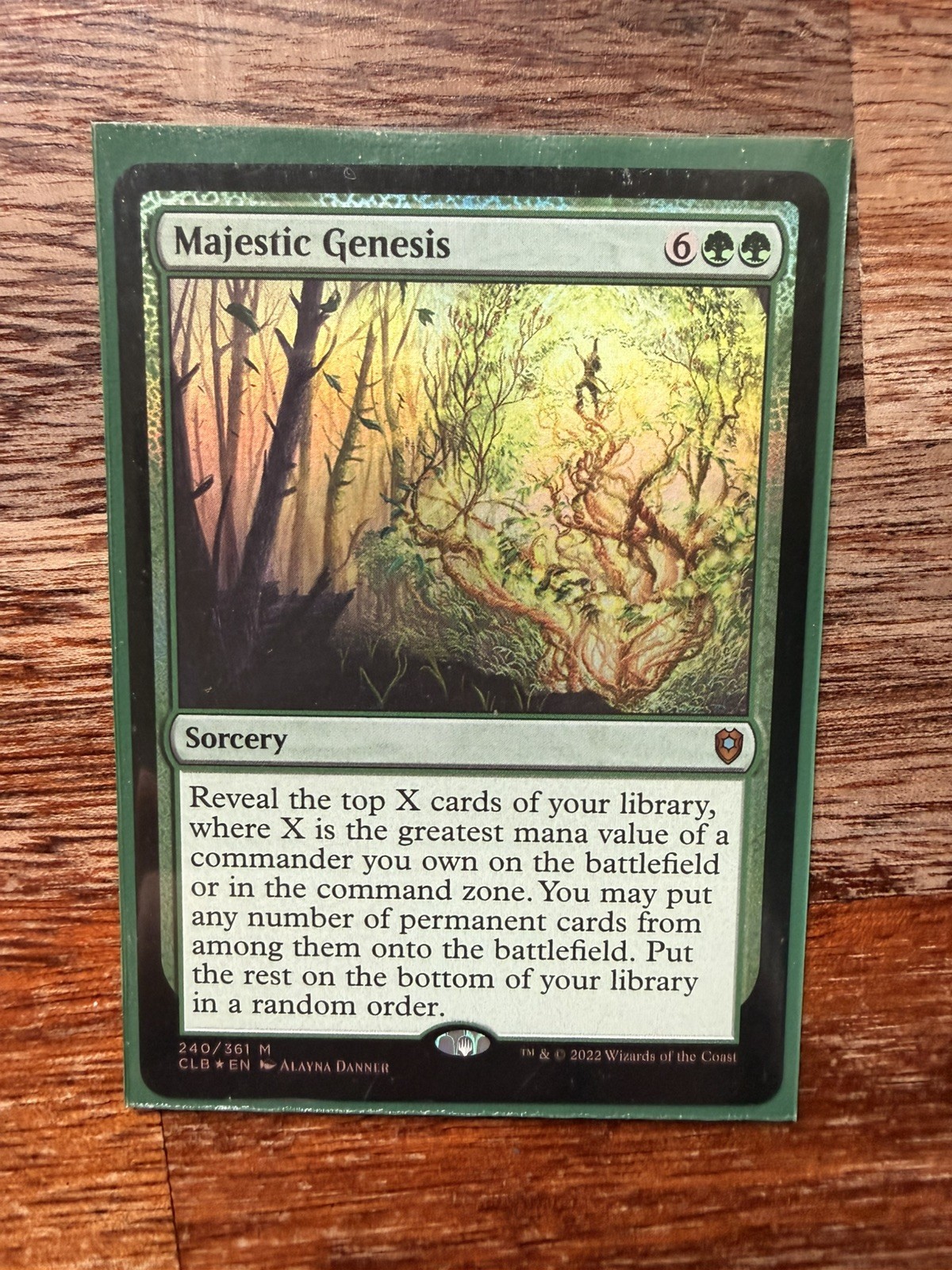 MTG ~ Majestic Genesis~ CLB ~ NM