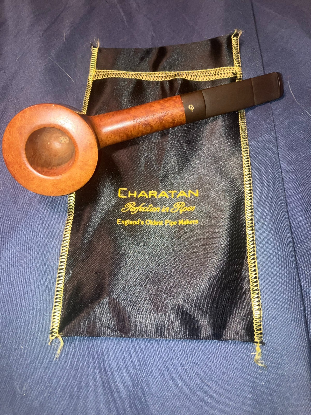 Unsmoked Lane Era Charatan's Make Executive Freehand Dublin Extra Large Pipe NR