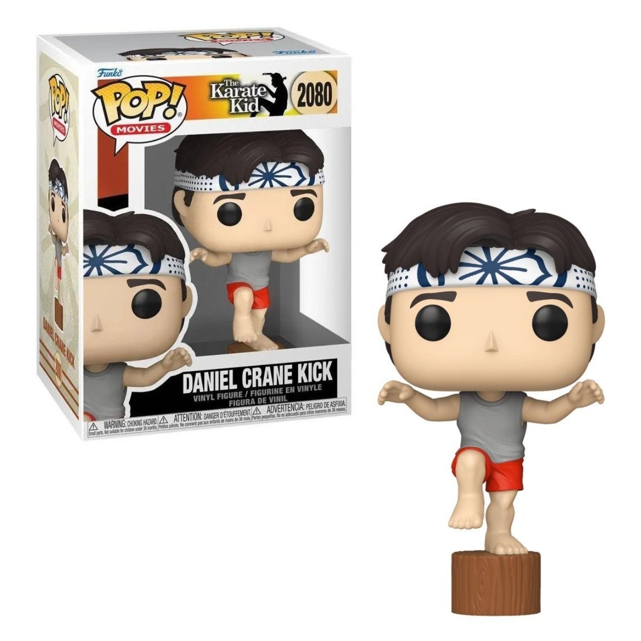 Funko Pop The Karate Kid: Daniel Crane Kick #2080 New In Stock