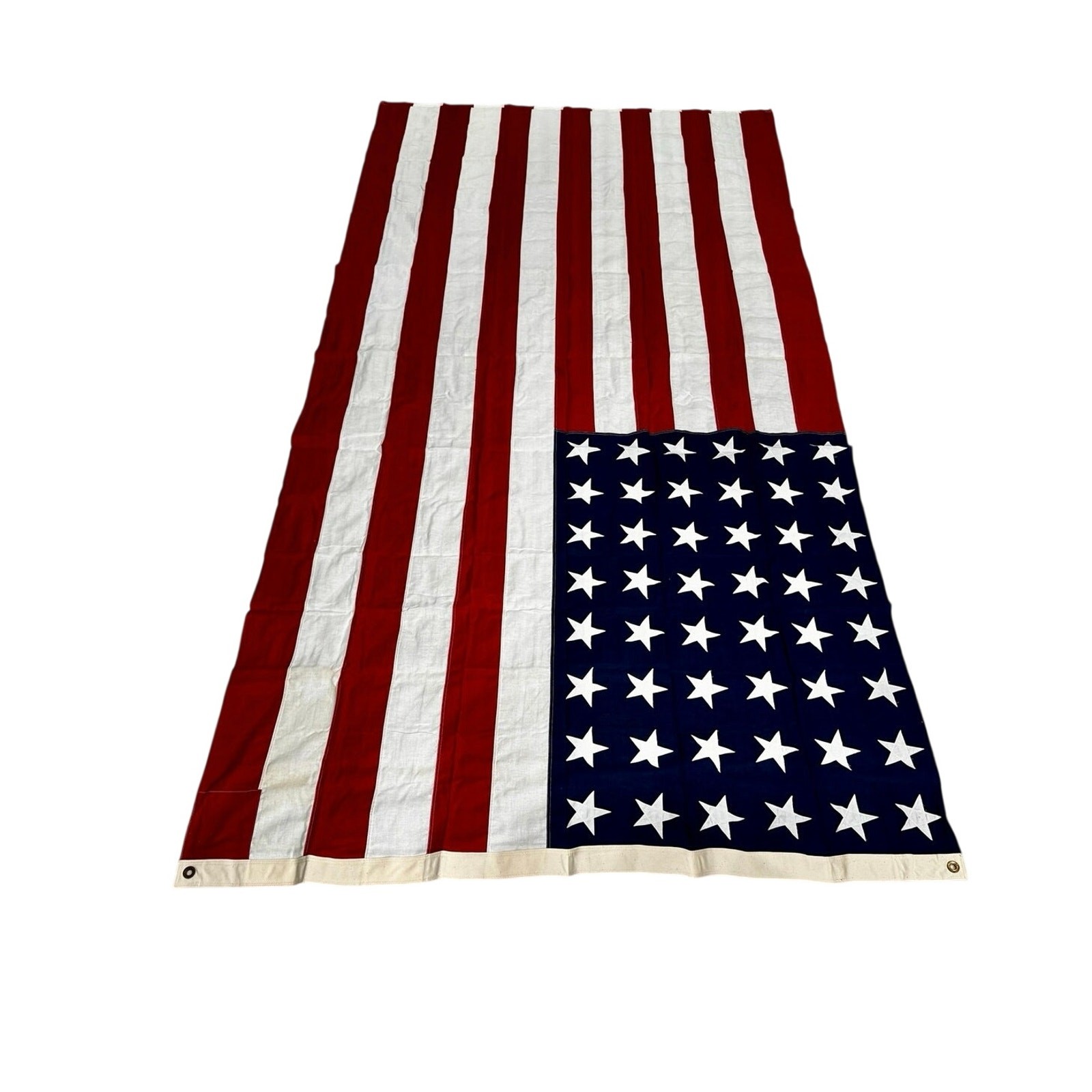 WWII 48 Star US Burial Flag Valley Forge 5x9.5 VA 1946 Original Box America USA