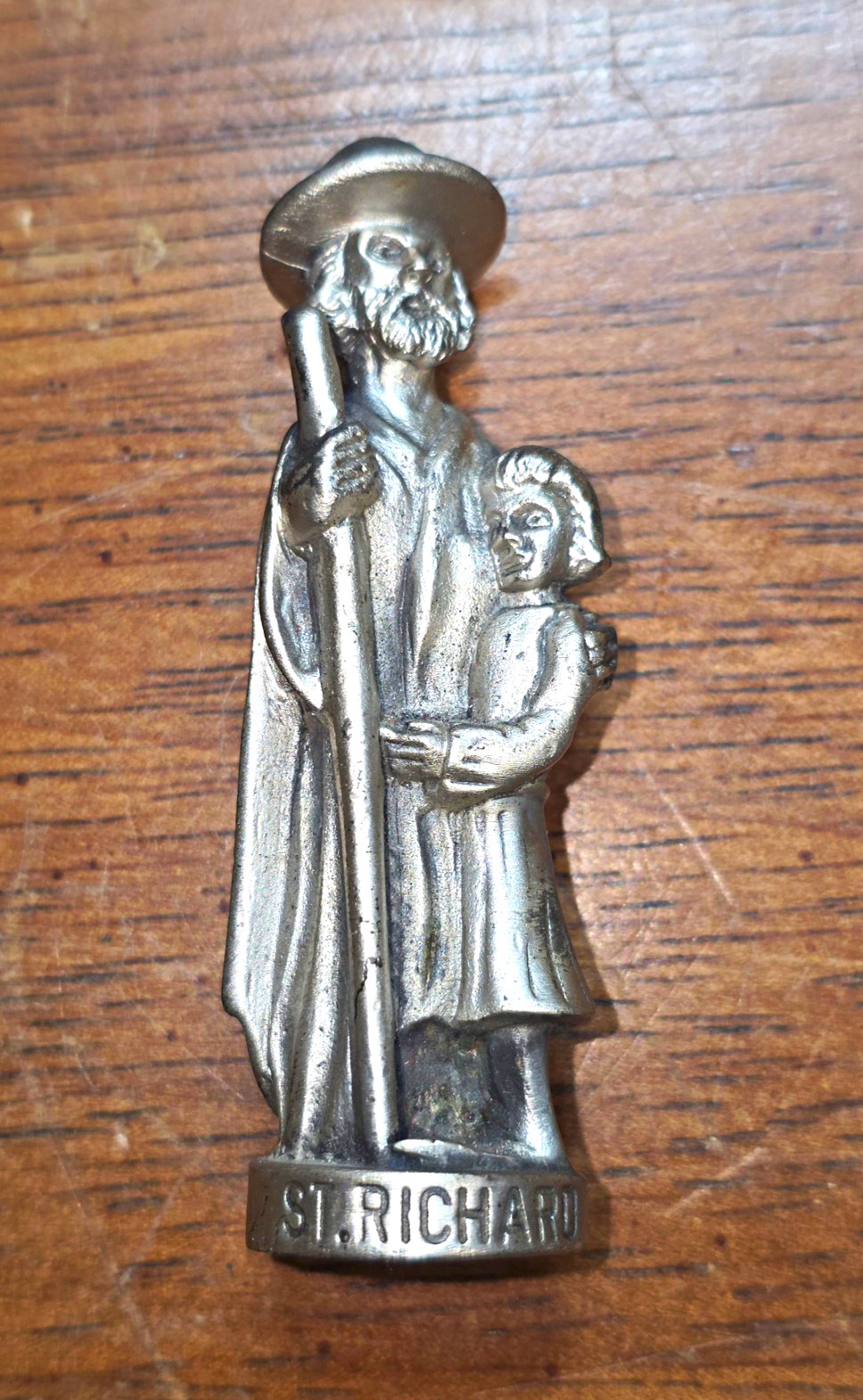 ⛪️Creed St. Richard Pewter Figurine Statue  Christianity Christian Saint Richard