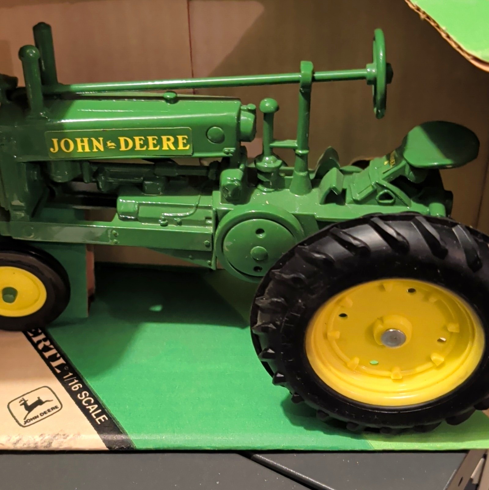 John Deere 1934 Model A Tractor 1/16 Scale Diecast Toy, Boxed