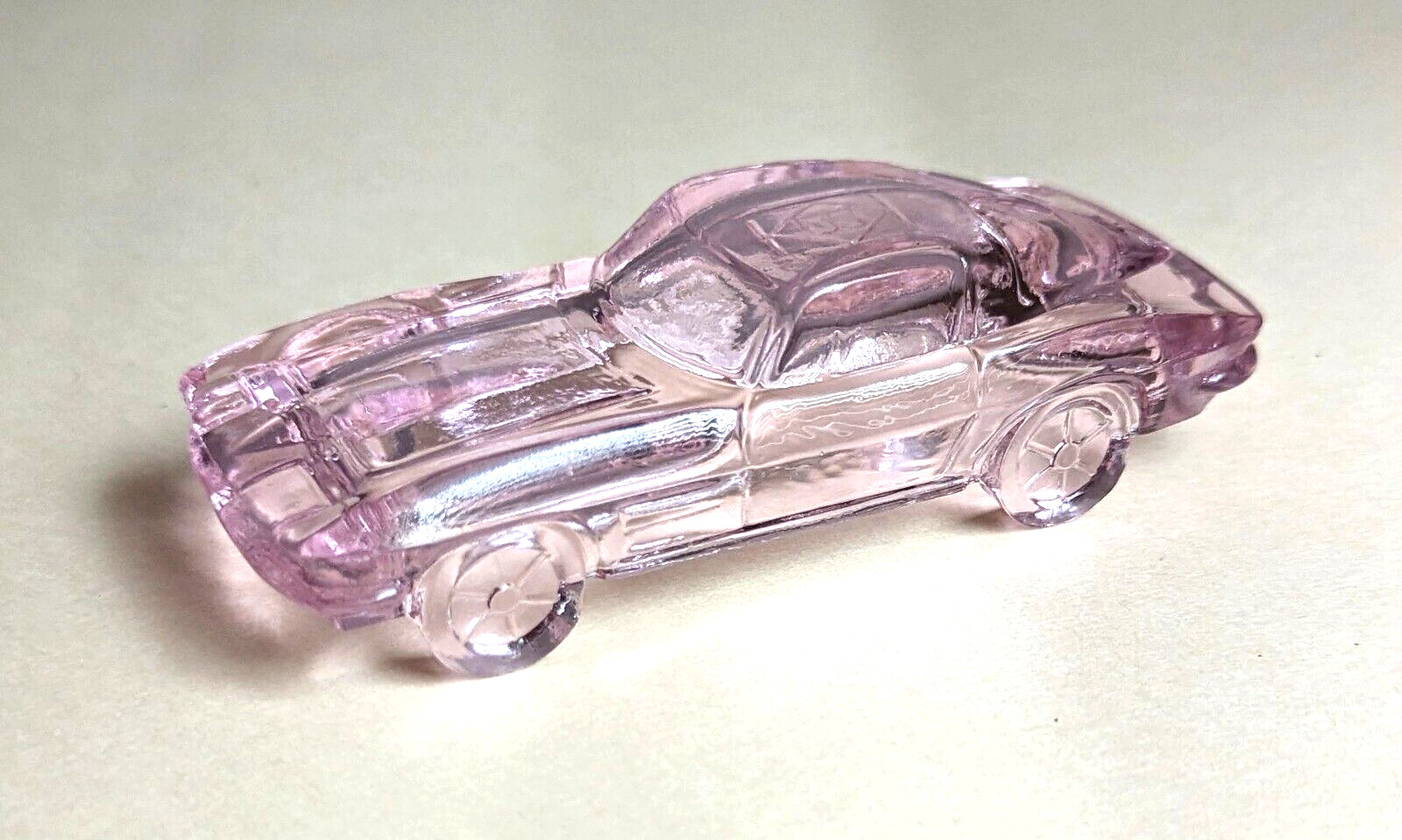BOYD Sportscar #27 PEARLY PINK Glass 1963 Chevrolet Corvette Chevy 'Vette Car